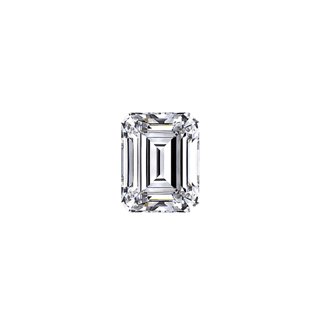 Natural Loose Emerald Cut 0.64 ct Diamond Color: H