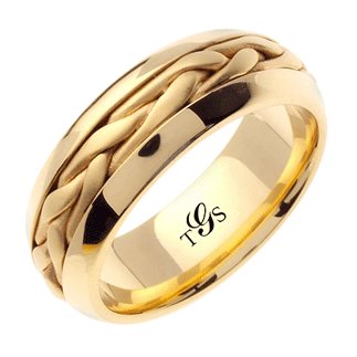 14K Yellow Gold Band