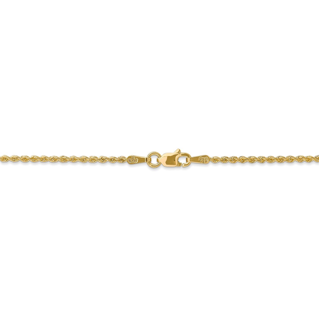 14k 1.50mm Regular Rope Chain-2