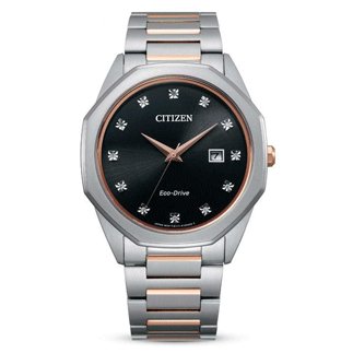 Citizen Watch 12 Diamond Rose Gold-Tone