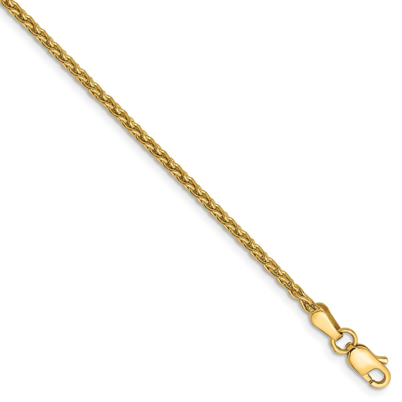 14k 1.75mm Parisian Wheat Chain