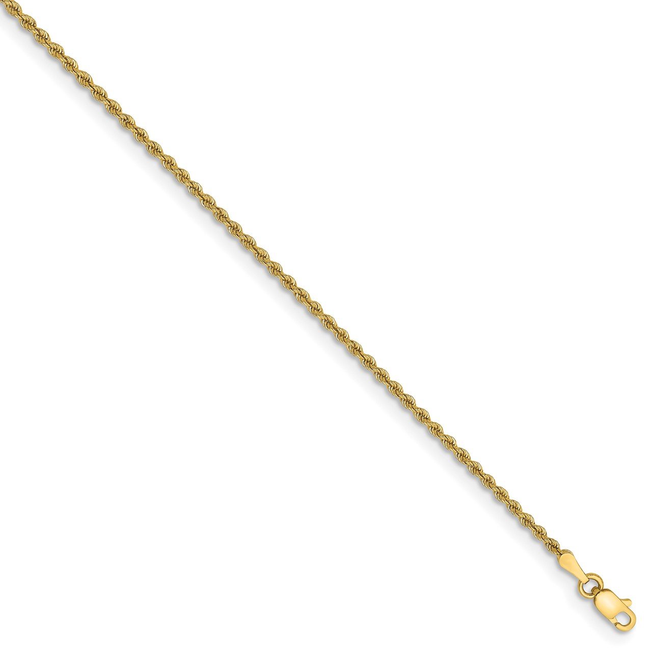 14k 2mm Regular Rope Chain