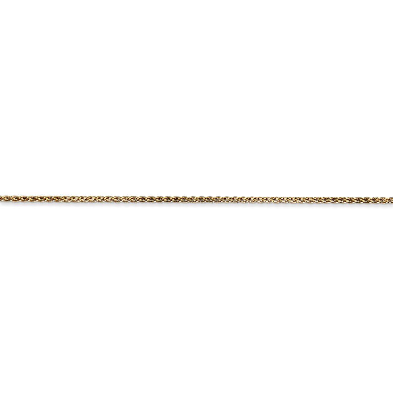 14k 1.20mm Parisian Wheat Chain-1