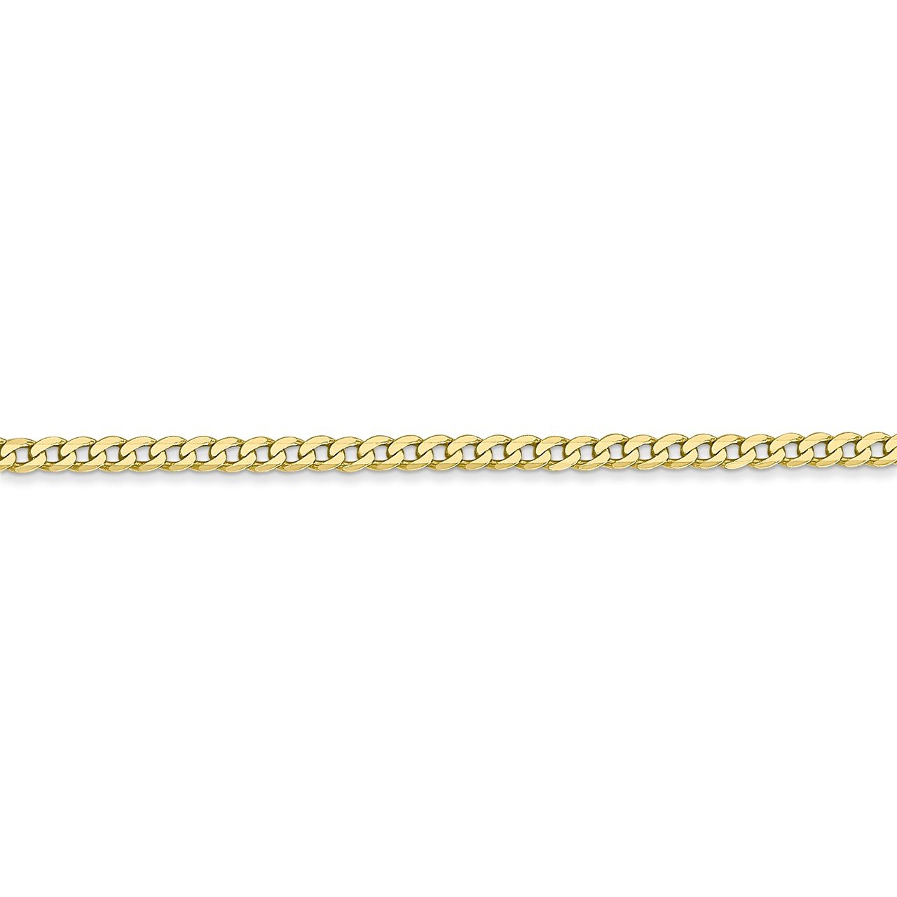 10k 2.2mm Flat Beveled Curb Chain-1