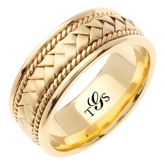 14K Yellow Gold Band