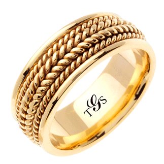 14K Yellow Gold Band