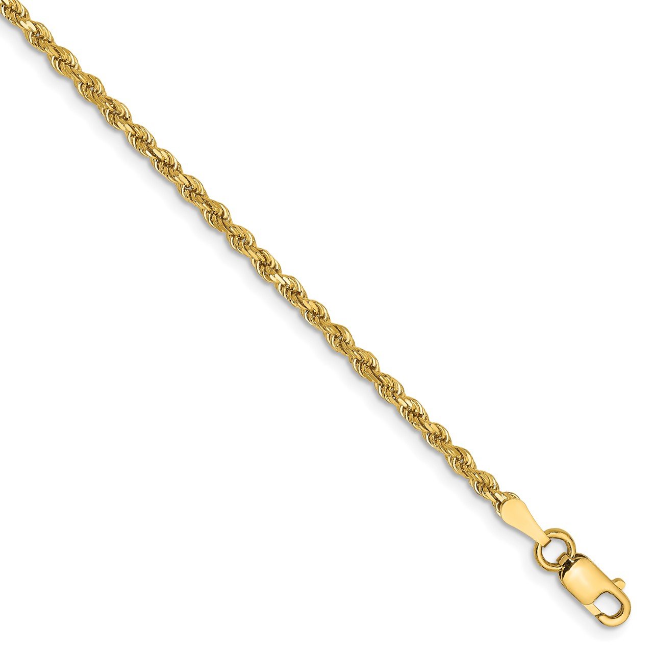 Jewelry Necklaces Chains 18k Leslies WG 1.15mm Solid D/C Cable Chain