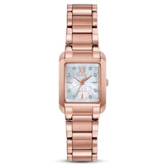 Citizen Watch BIANCA Beveled Sapphire Crystal Pink Tone