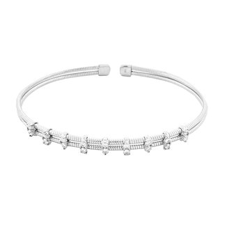 14K White Gold 0.50 Ct. Diamond Bracelet