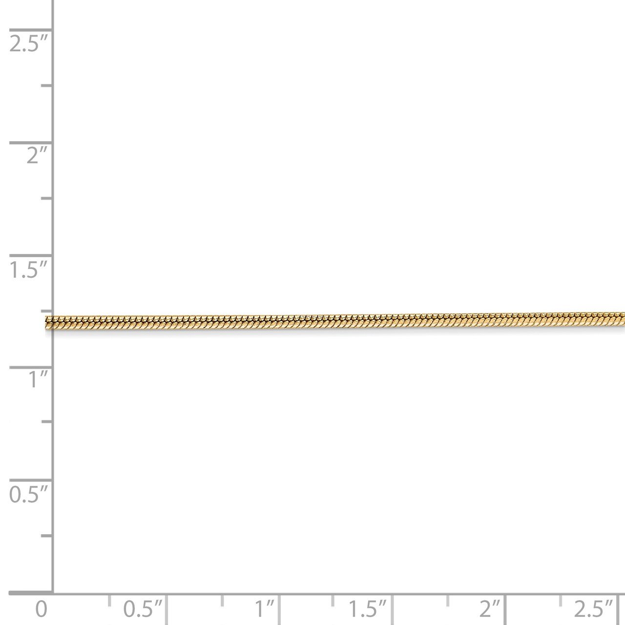 14k 1.6mm Round Snake Chain-3