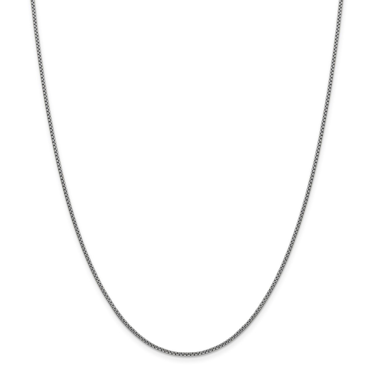 20 14k white gold chain Clearance