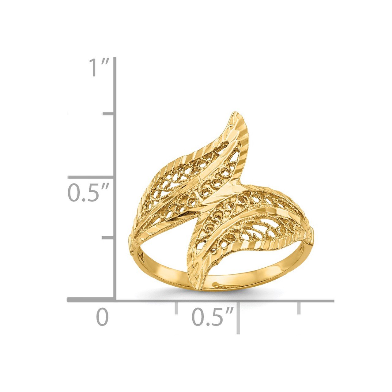 14k Filigree Ring-2