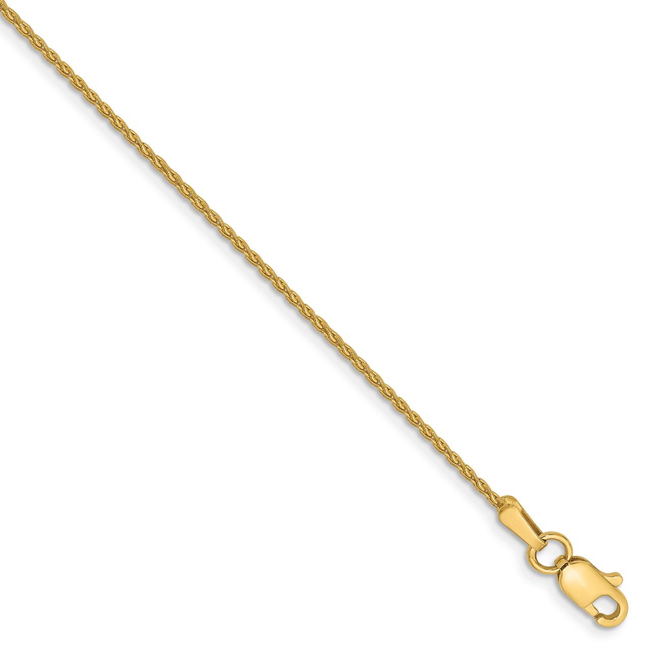 14k 1.20mm Parisian Wheat Chain