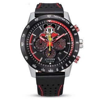 Citizen Mickey Mouse Watch BLACK ION PLATED BEZEL