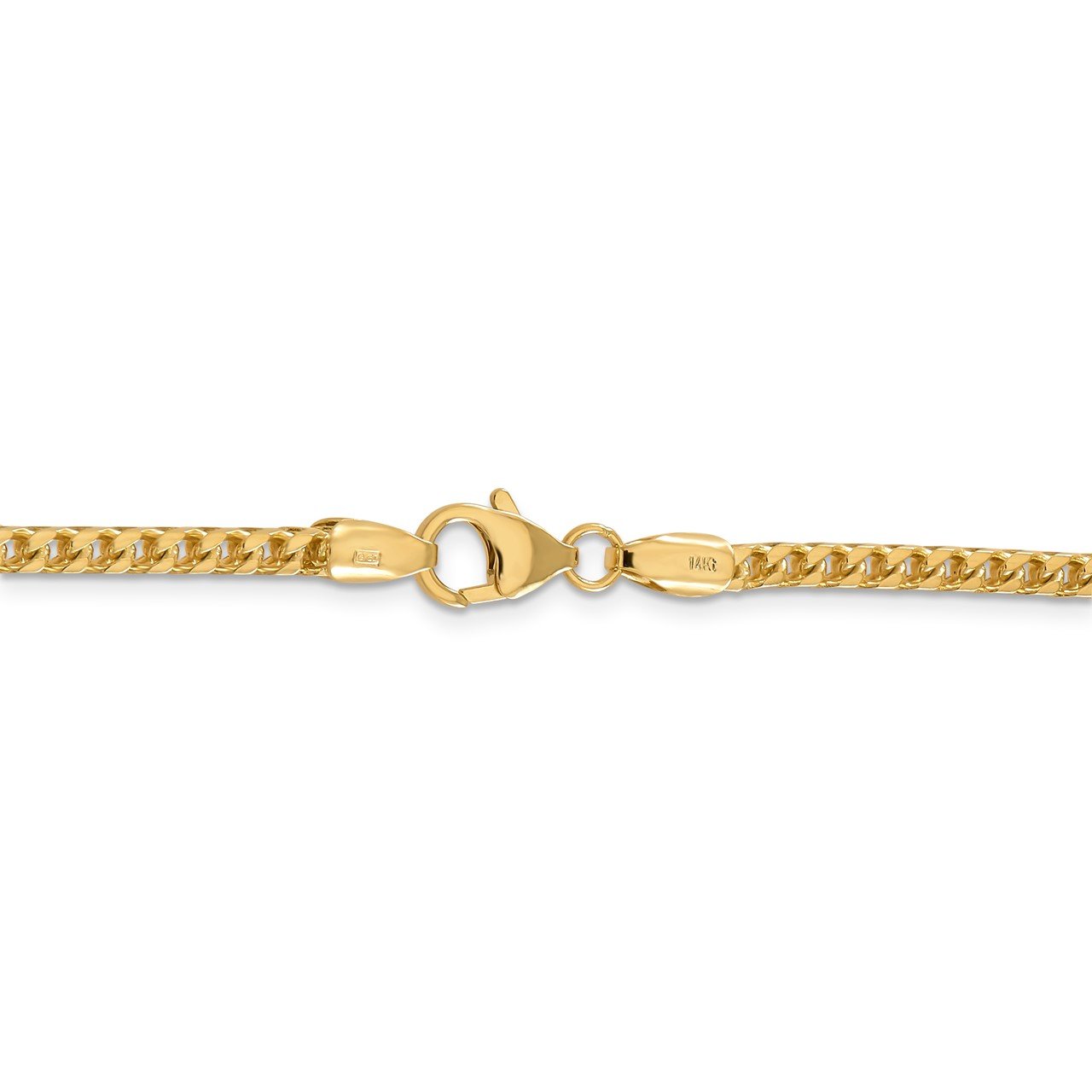 14k 3mm Franco Chain-2