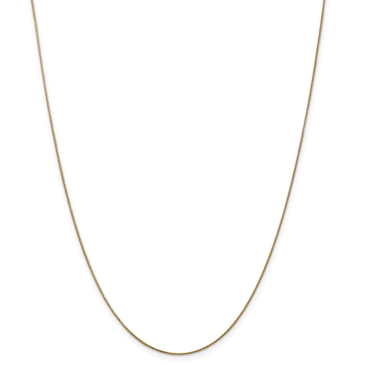 14k .65mm D/C Spiga with Lobster Clasp Chain