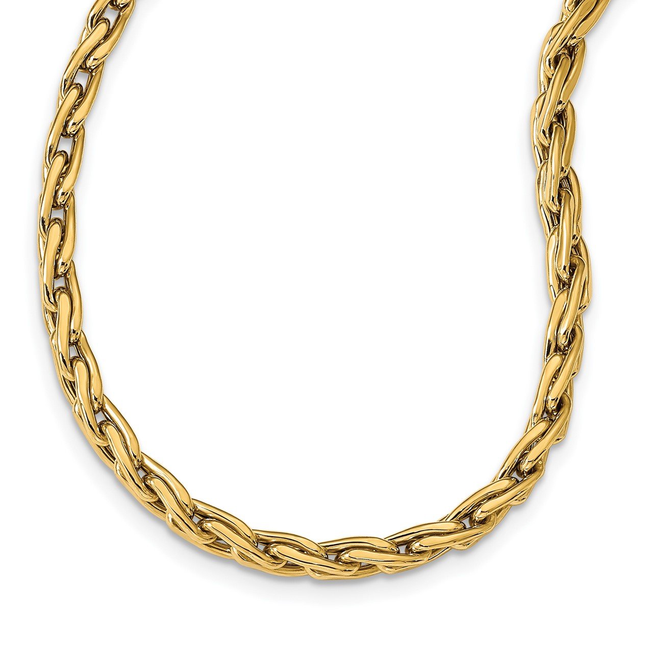 Leslie's 14K Polished Fancy Link Necklace