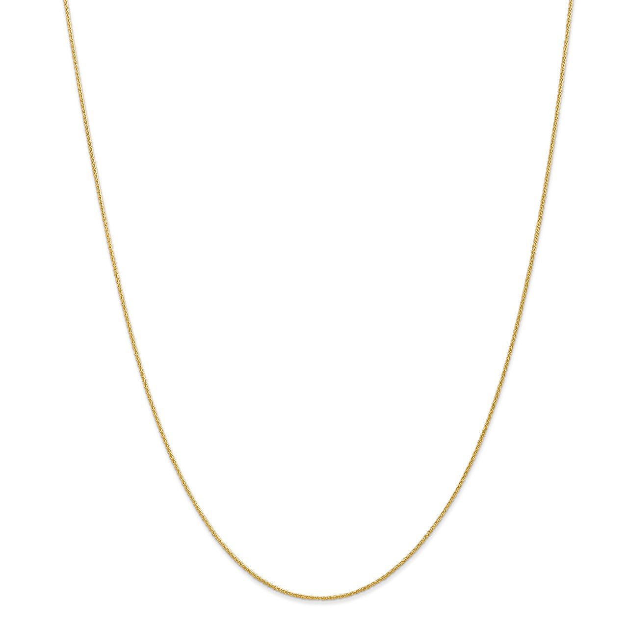 14k 1mm Parisian Wheat Chain