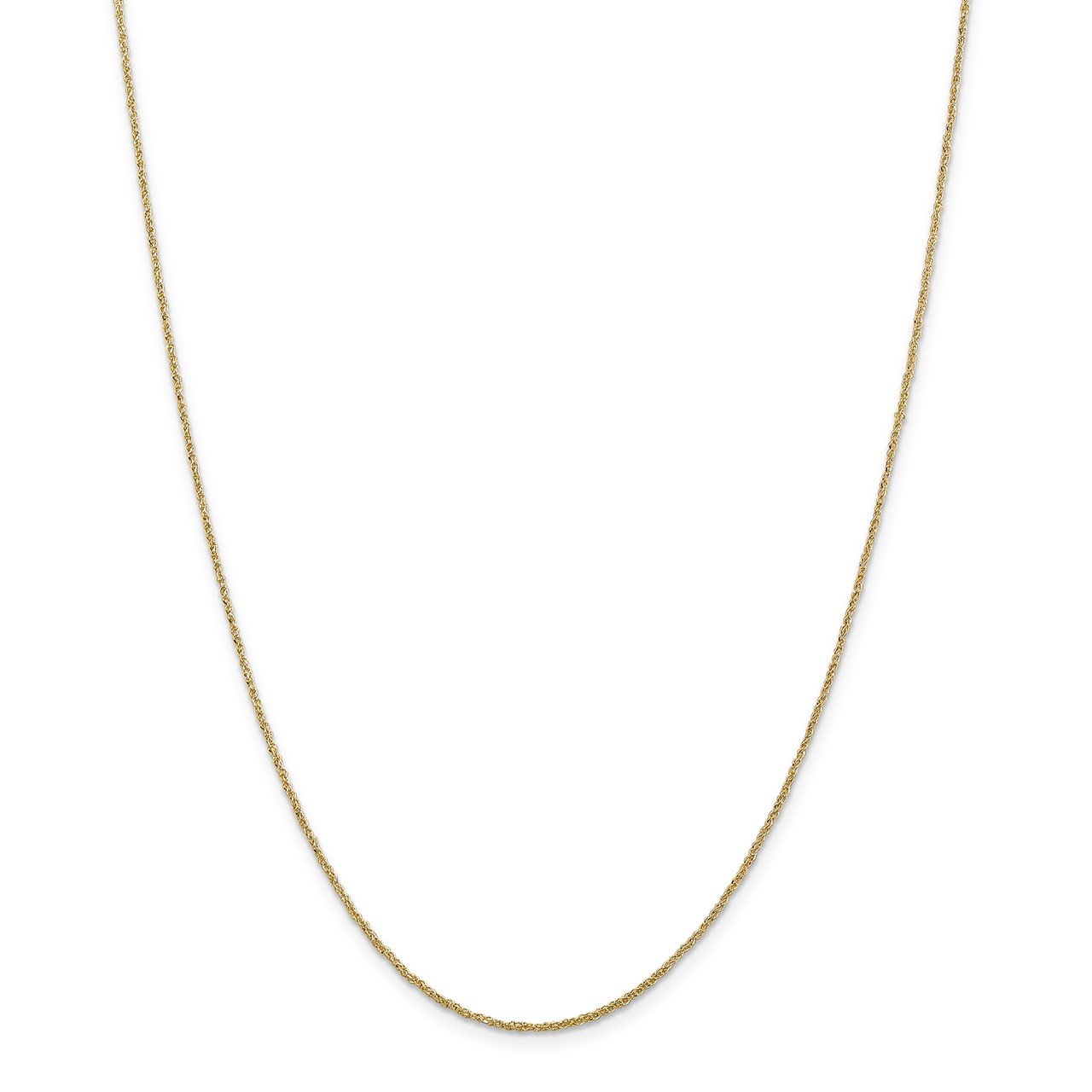 14K 1.1mm Ropa Chain