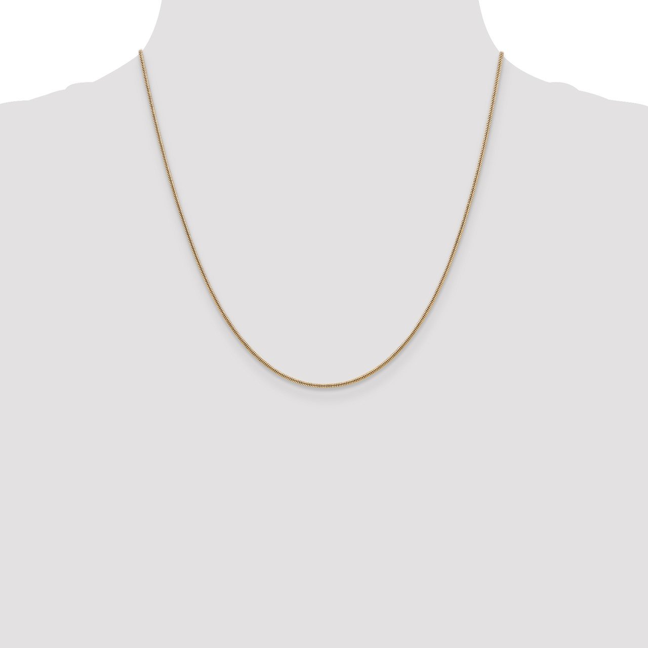 Leslie's 14K 1.3mm Round Snake Chain-1