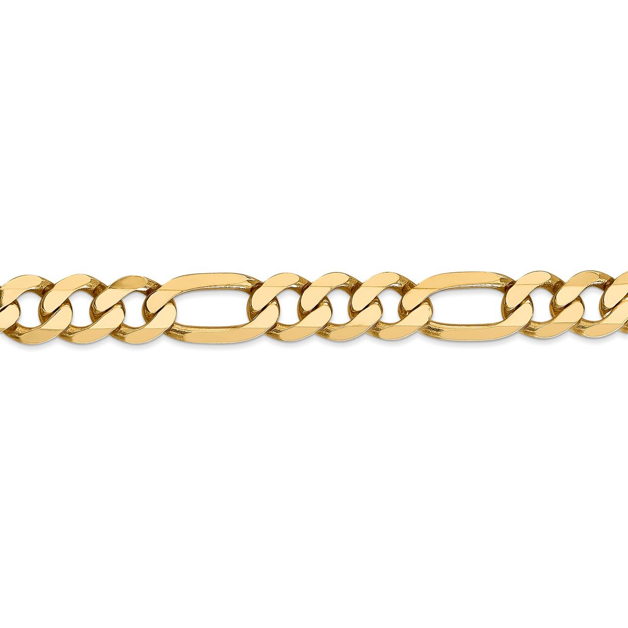 Leslie's 14K 8.75mm Flat Figaro Chain-2