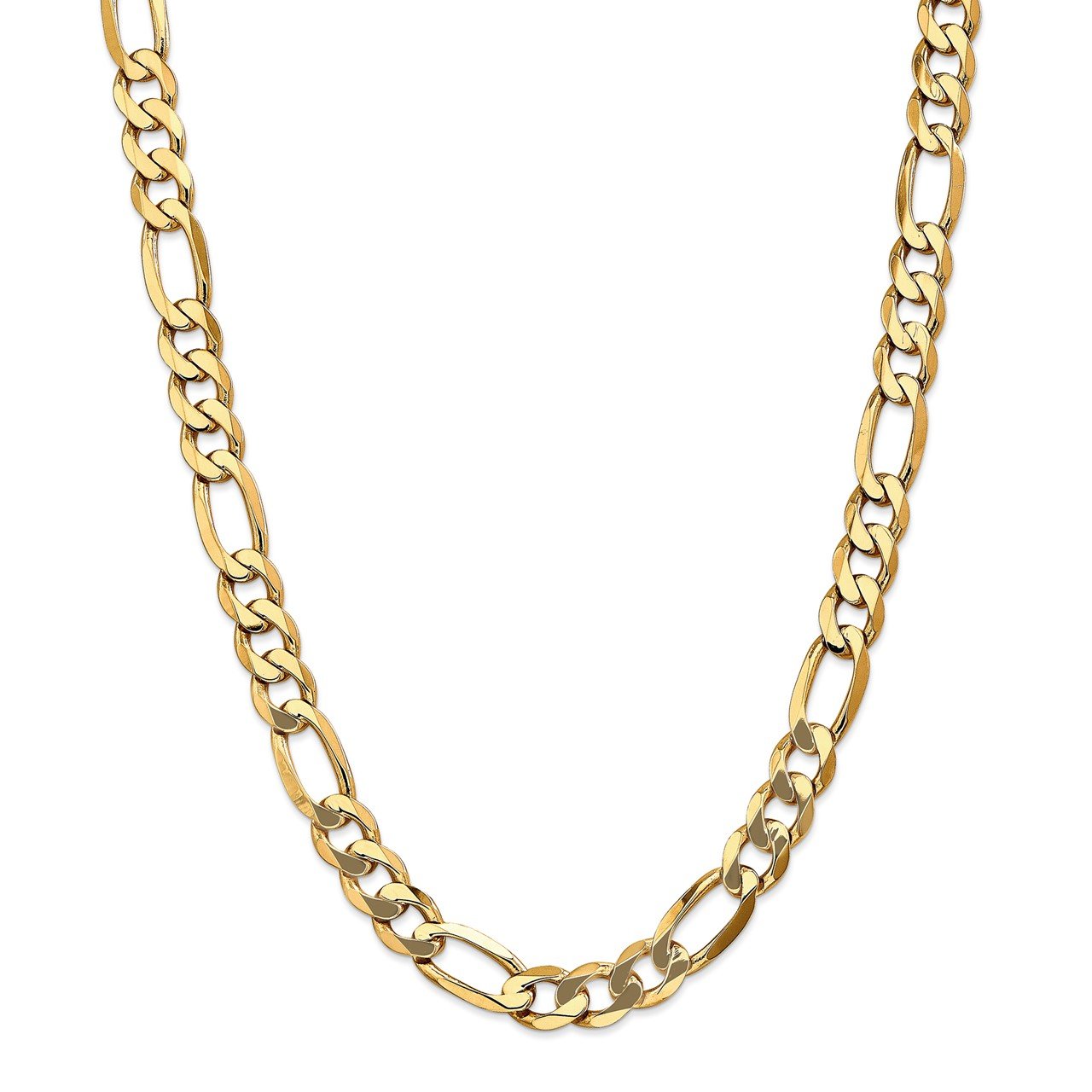 Leslie's 14K 10mm Flat Figaro Chain