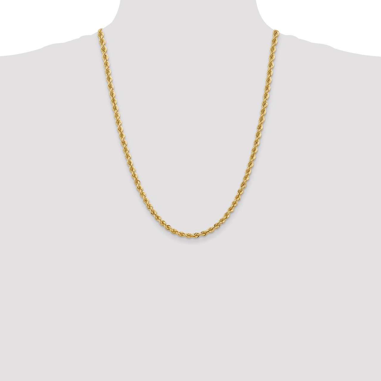 14k 5mm Regular Rope Chain-1