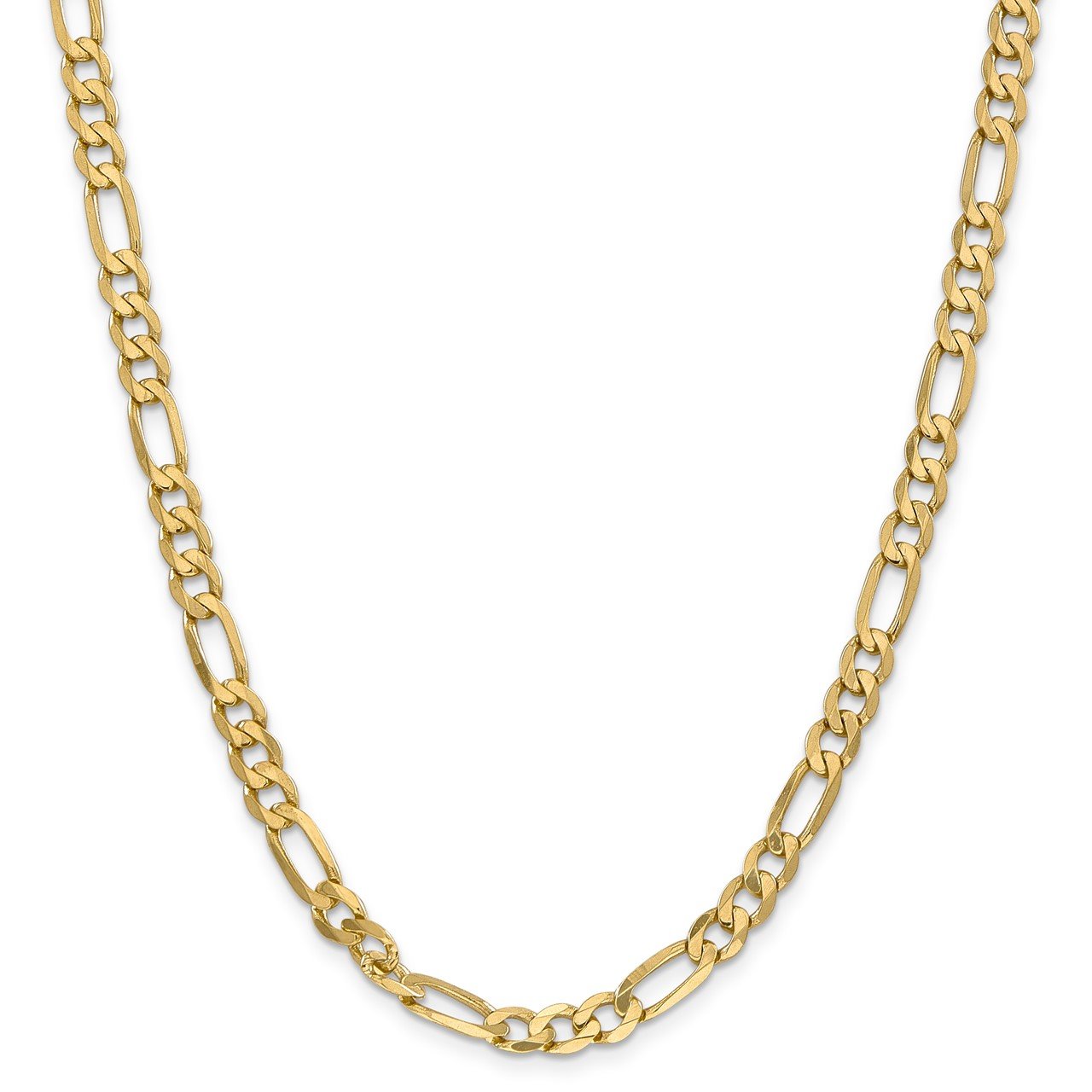 Leslie's 14K 6.25mm Flat Figaro Chain