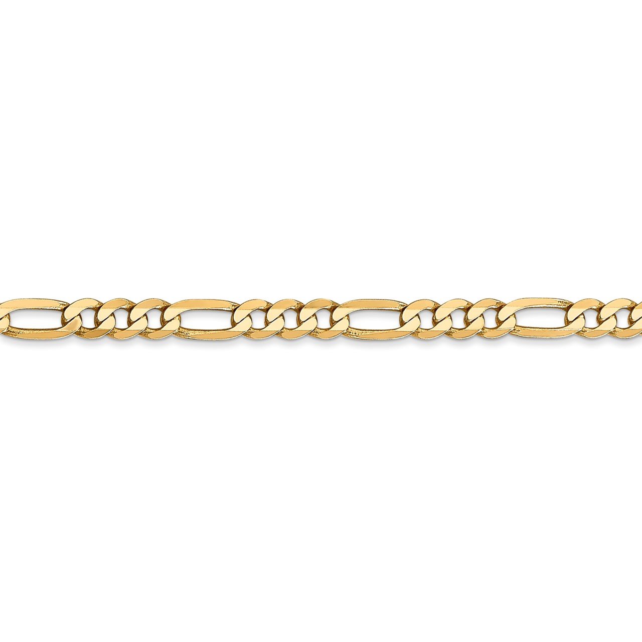 Leslie's 14K 4mm Flat Figaro Chain-2
