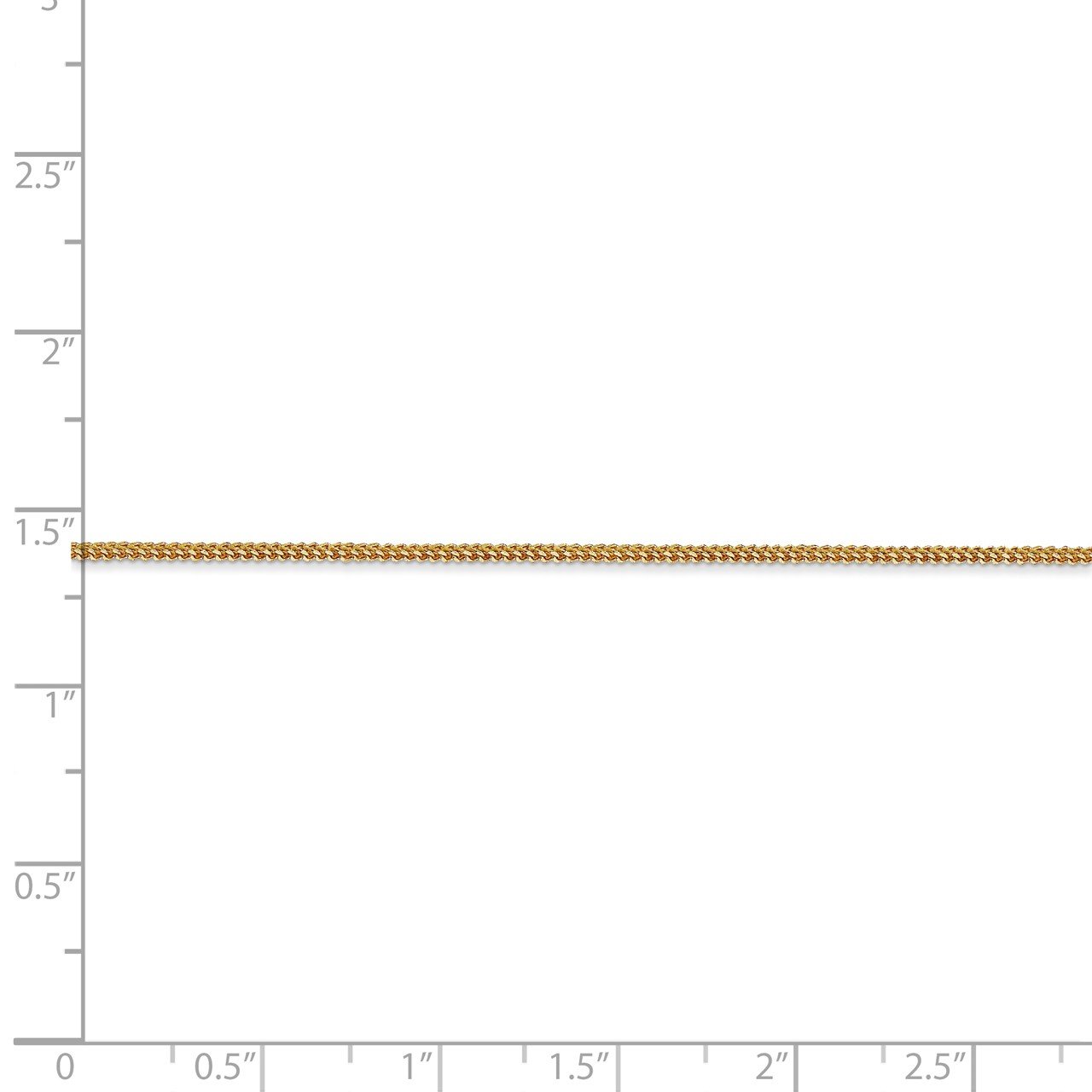 14k .9mm Franco Chain-4
