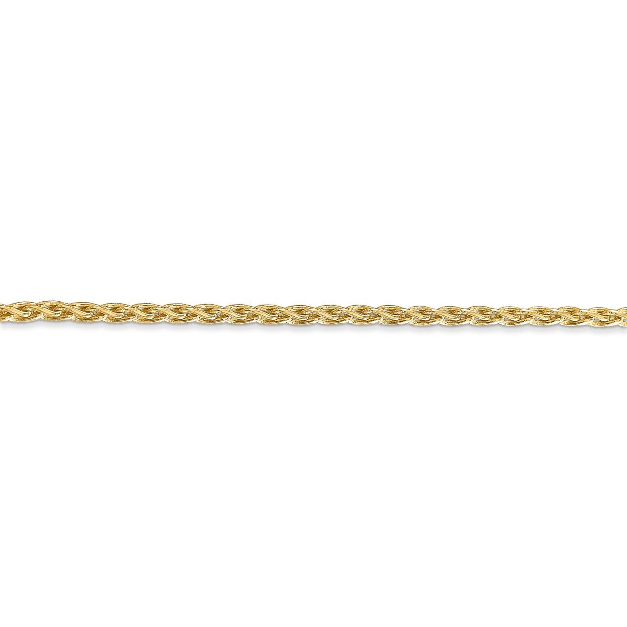 14k 2.25mm Parisian Wheat Chain-2