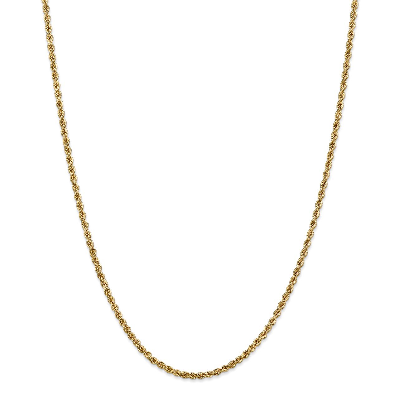 Leslie's 14K 2.5mm Solid Regular Rope Chain