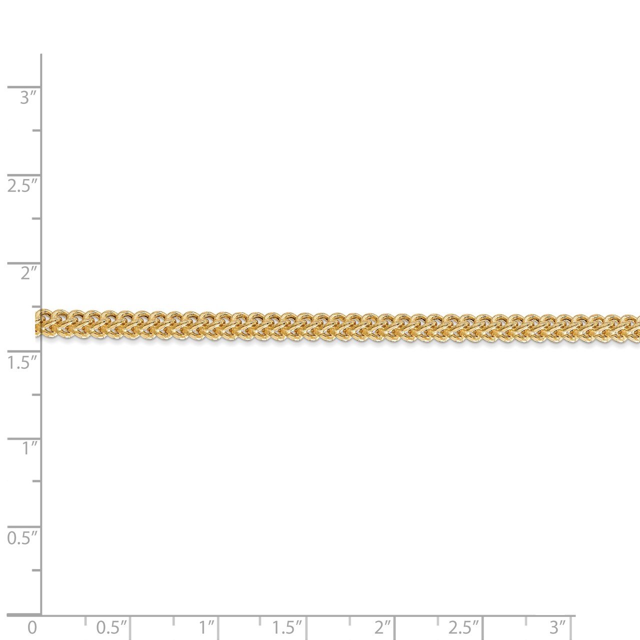 14k 3mm Semi-Solid Franco Chain-4
