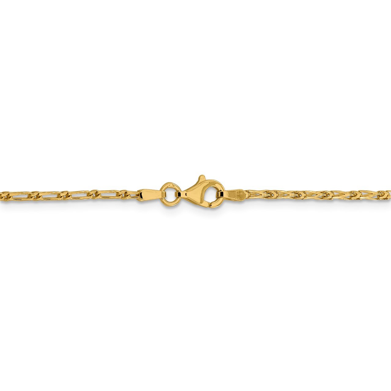 Leslie's 14K 1.6mm D/C Long Link Franco Chain-3