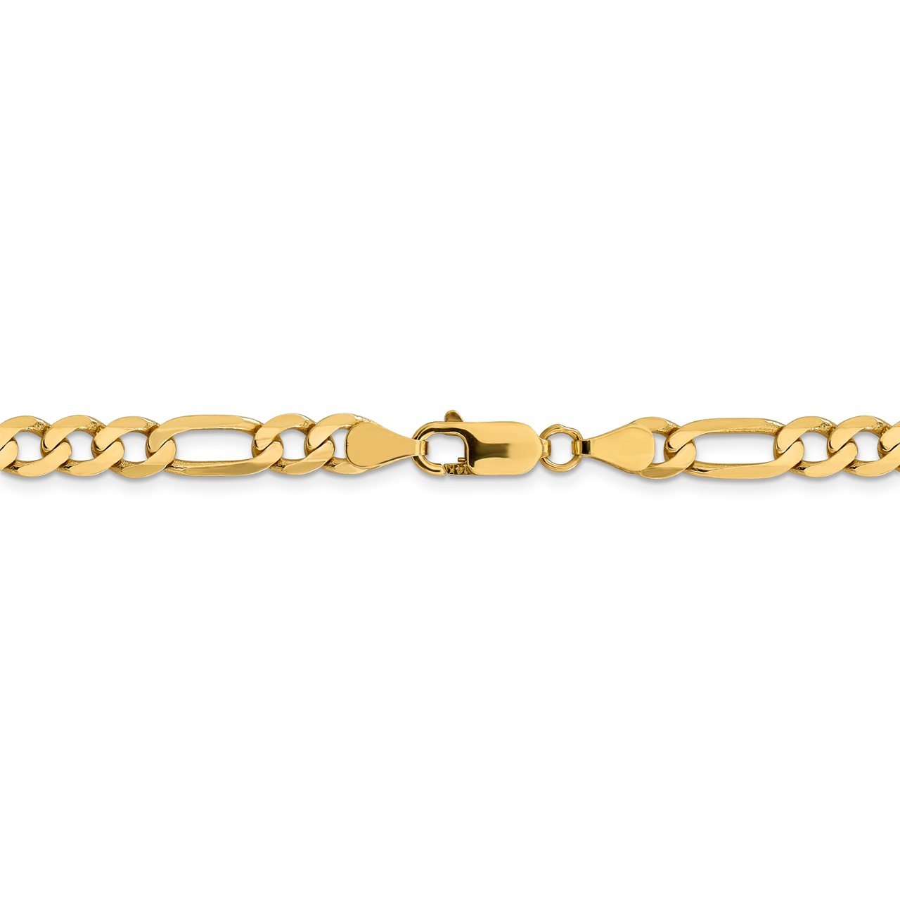 Leslie's 14K 6.25mm Flat Figaro Chain-3