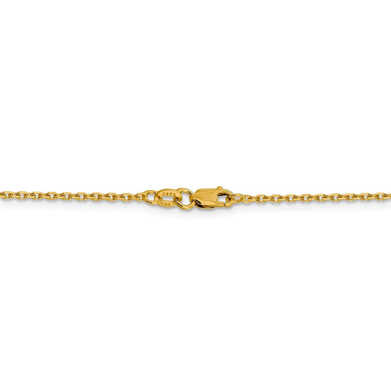 Leslie's 14K 1.5mm D/C Rolo Chain-3