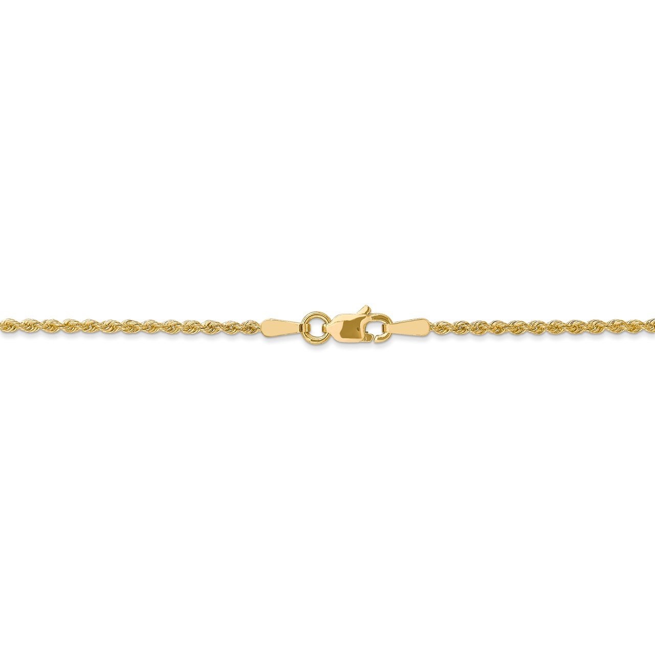 Leslie's 14K 1.8mm Solid Regular Rope Chain-3