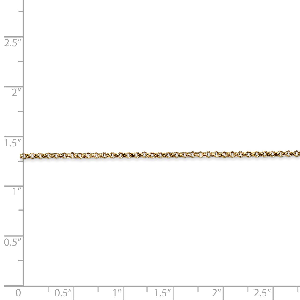 14k 1.55mm Rolo Pendant Chain-4