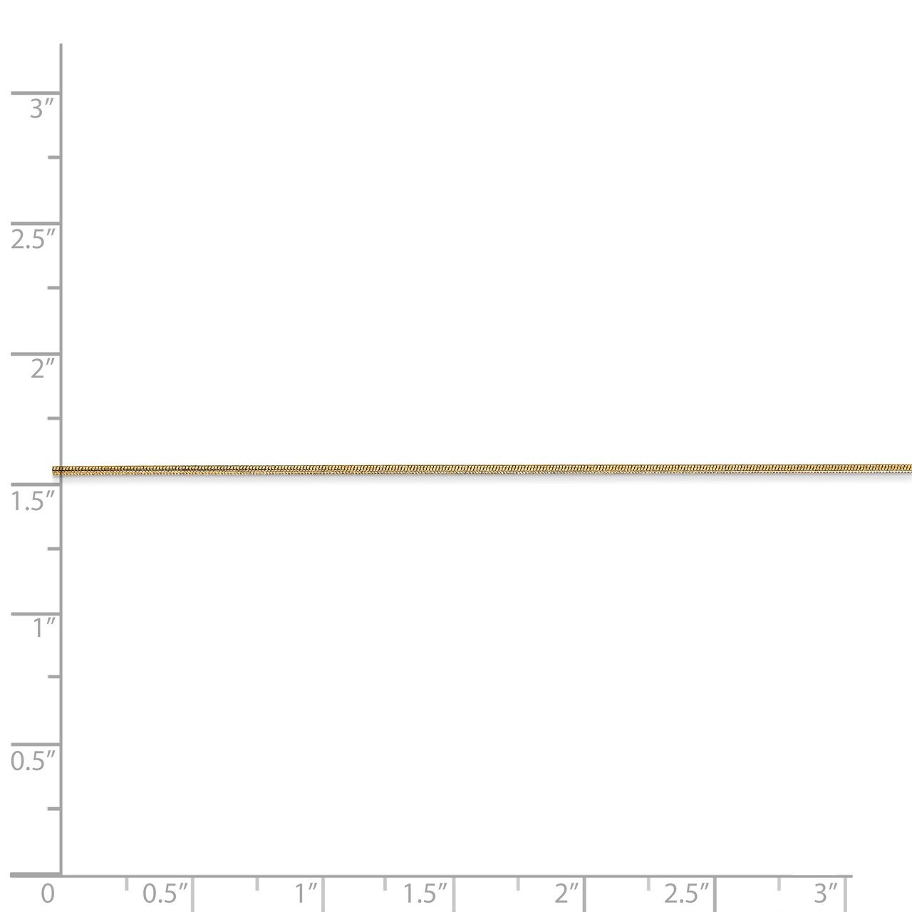 14k .8mm Round Snake Chain-4