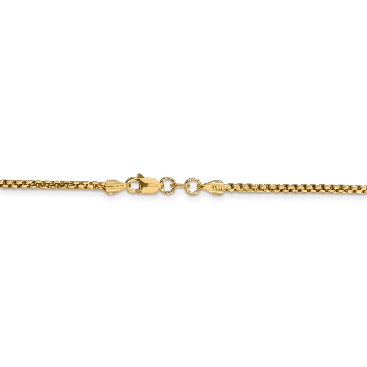 14k 1.75mm Semi-Solid Round Box Chain-3