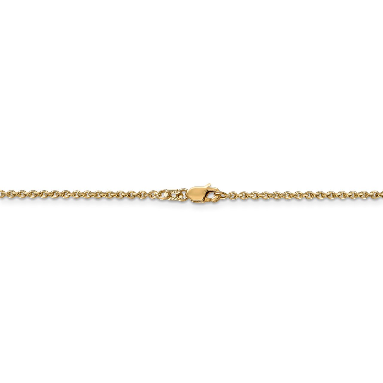 14k 1.8mm Forzantine Cable Chain-3
