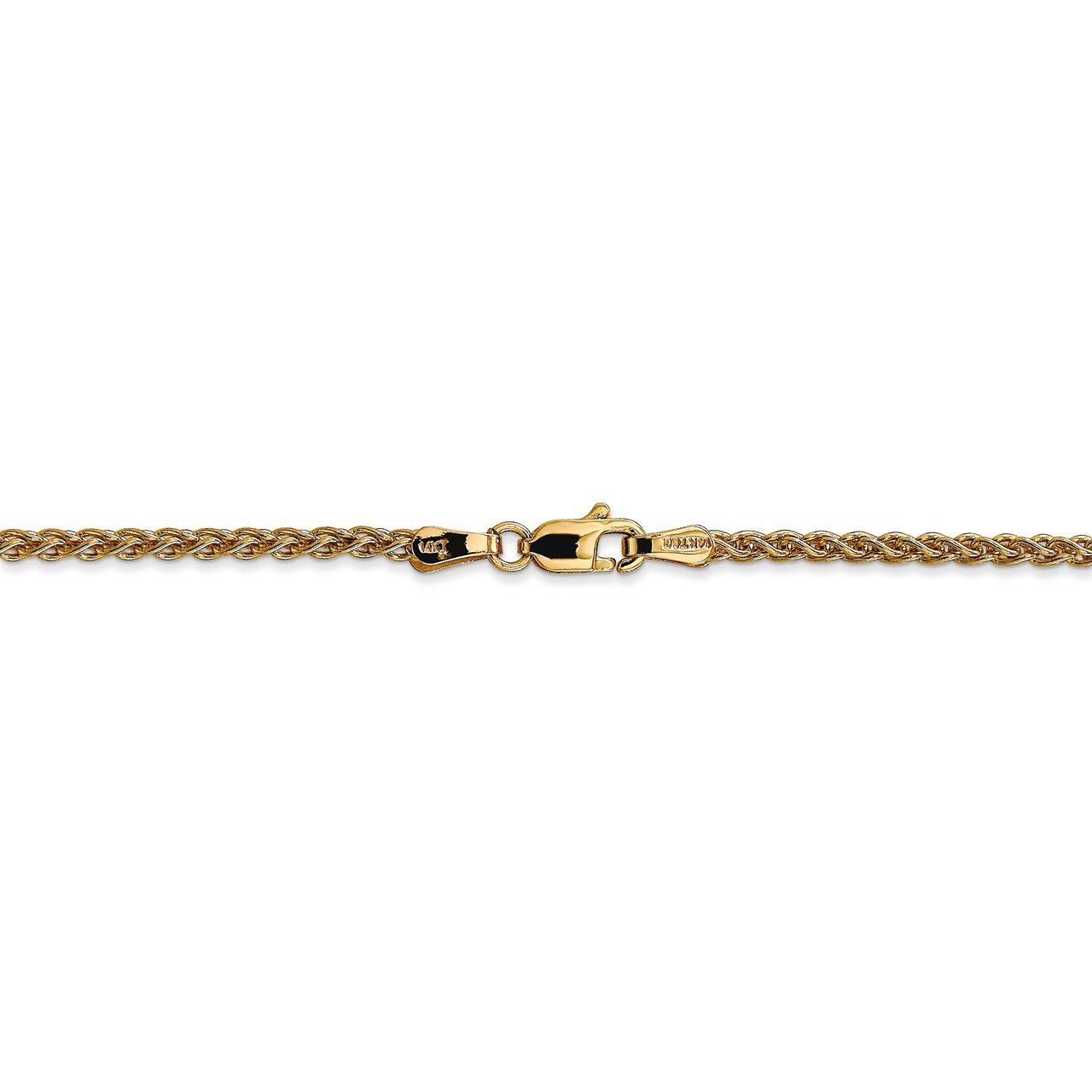 14k 2mm Spiga Chain-3