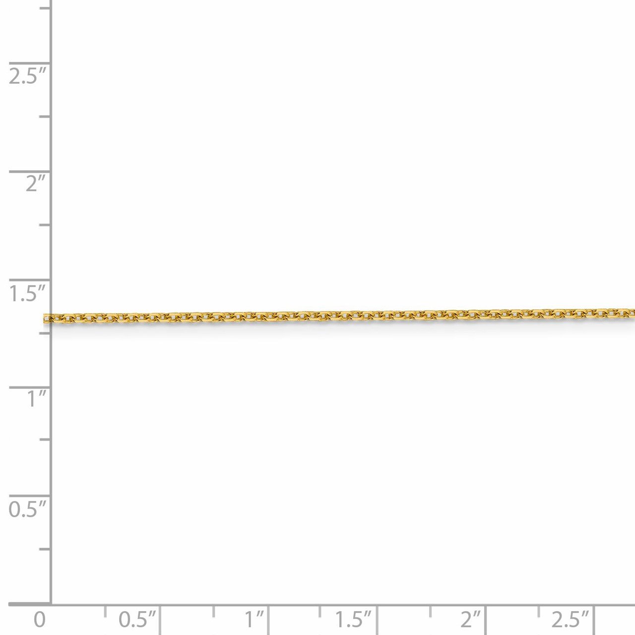 Leslie's 14K 1.5mm D/C Rolo Chain-4