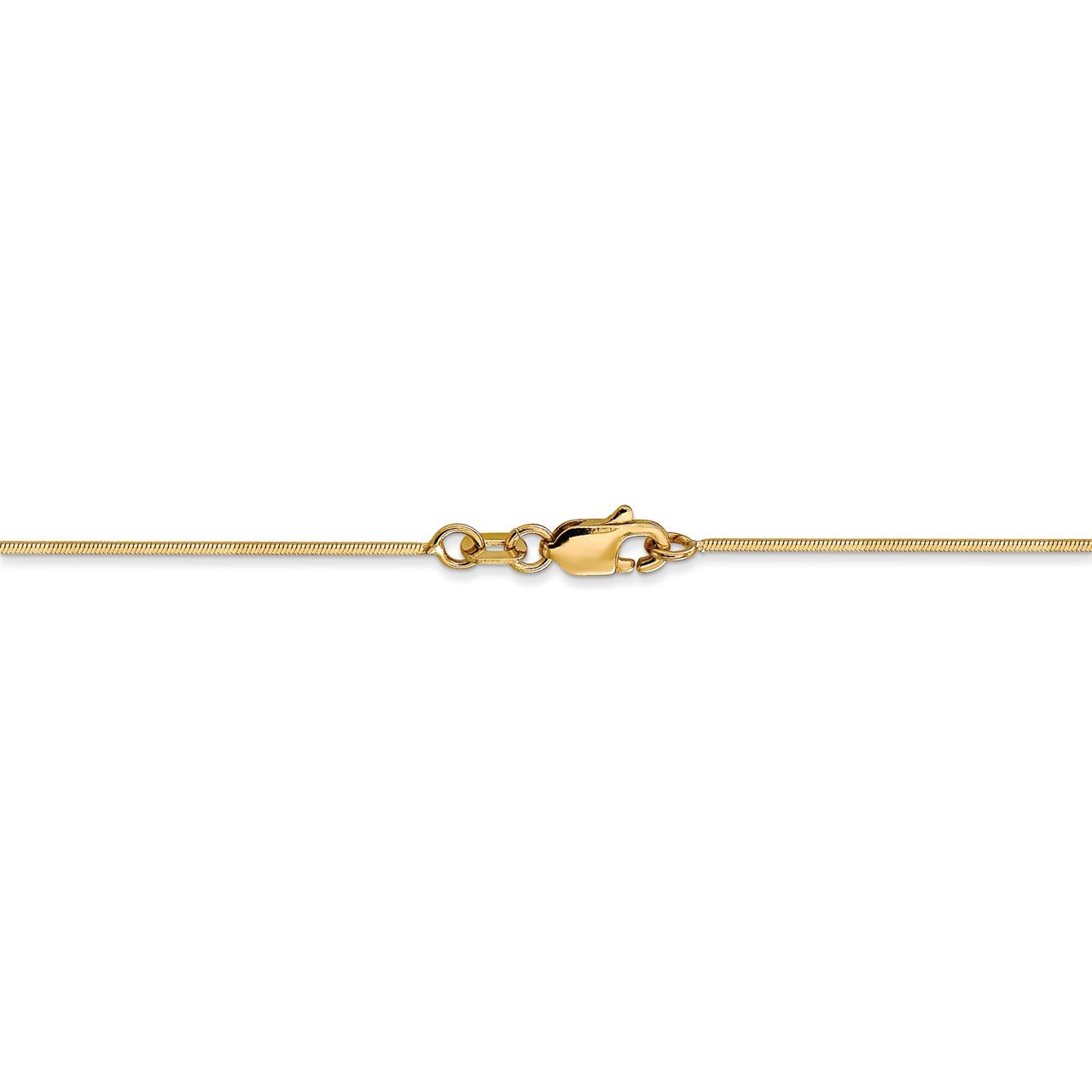 Leslie's 14K .8mm D/C Octagonal Snake Chain-3