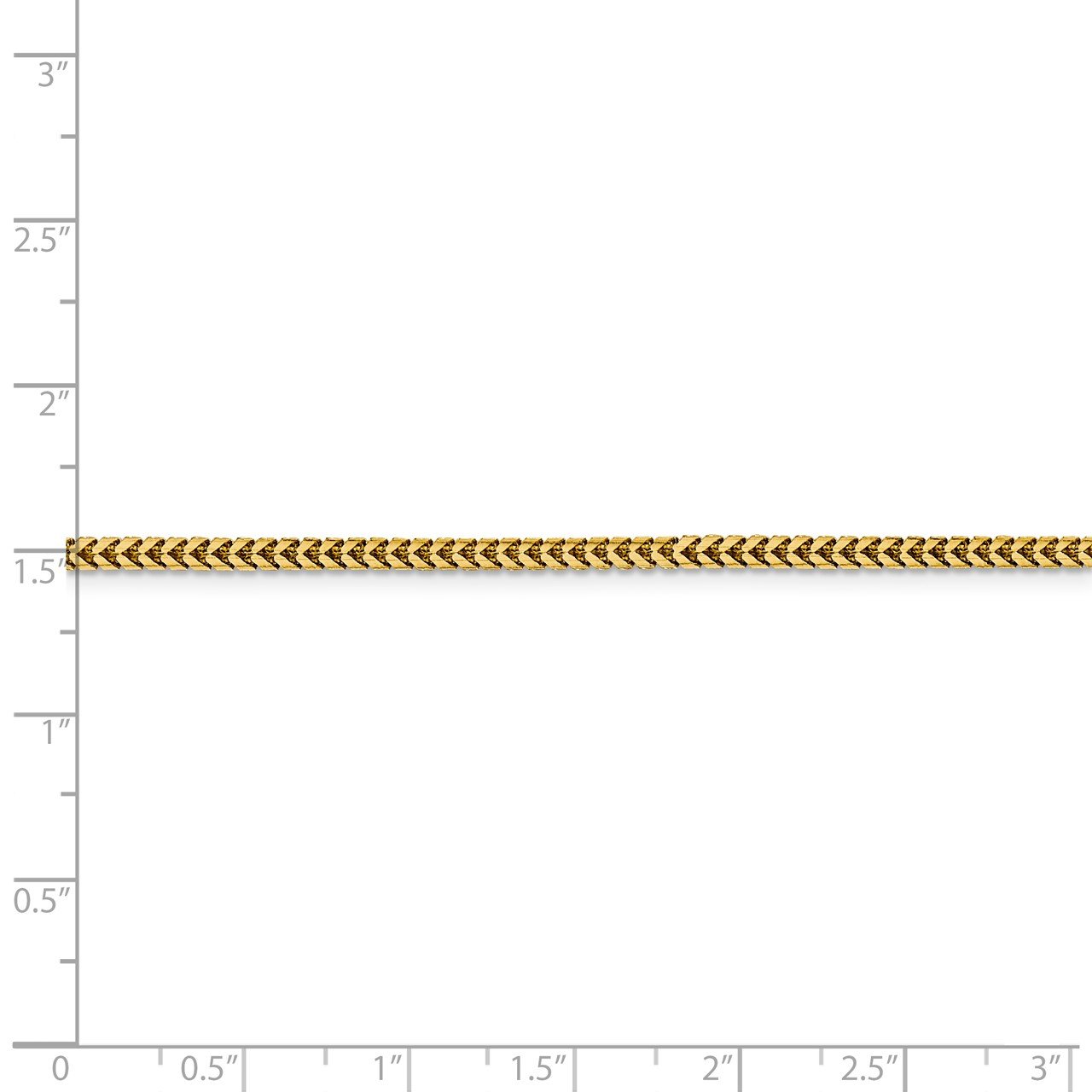 14k 2.3mm Franco Chain-4