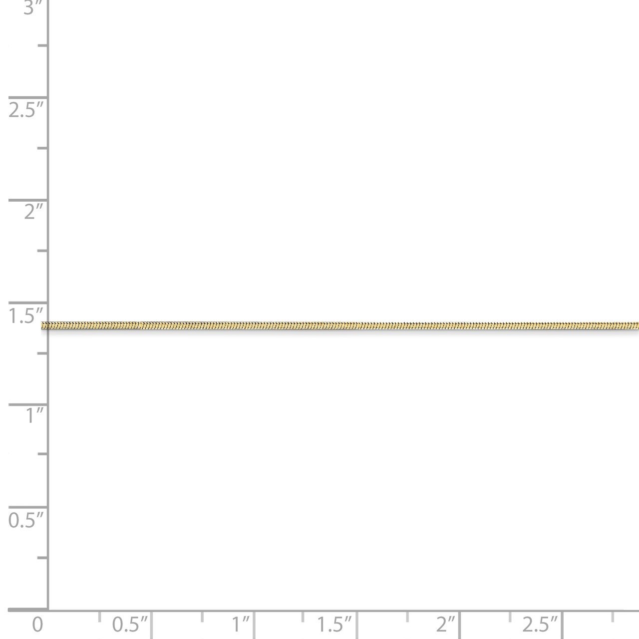 14k 1.0mm Octagonal Snake Chain-4