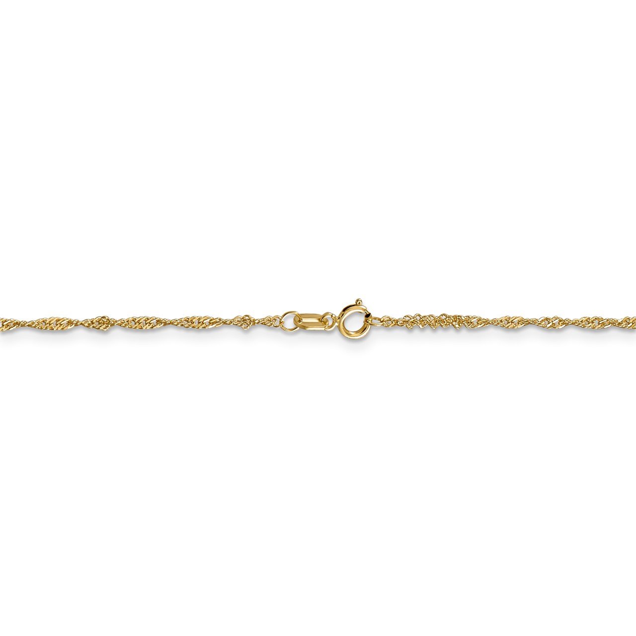 Leslie's 14K 1.3mm Singapore Chain-3