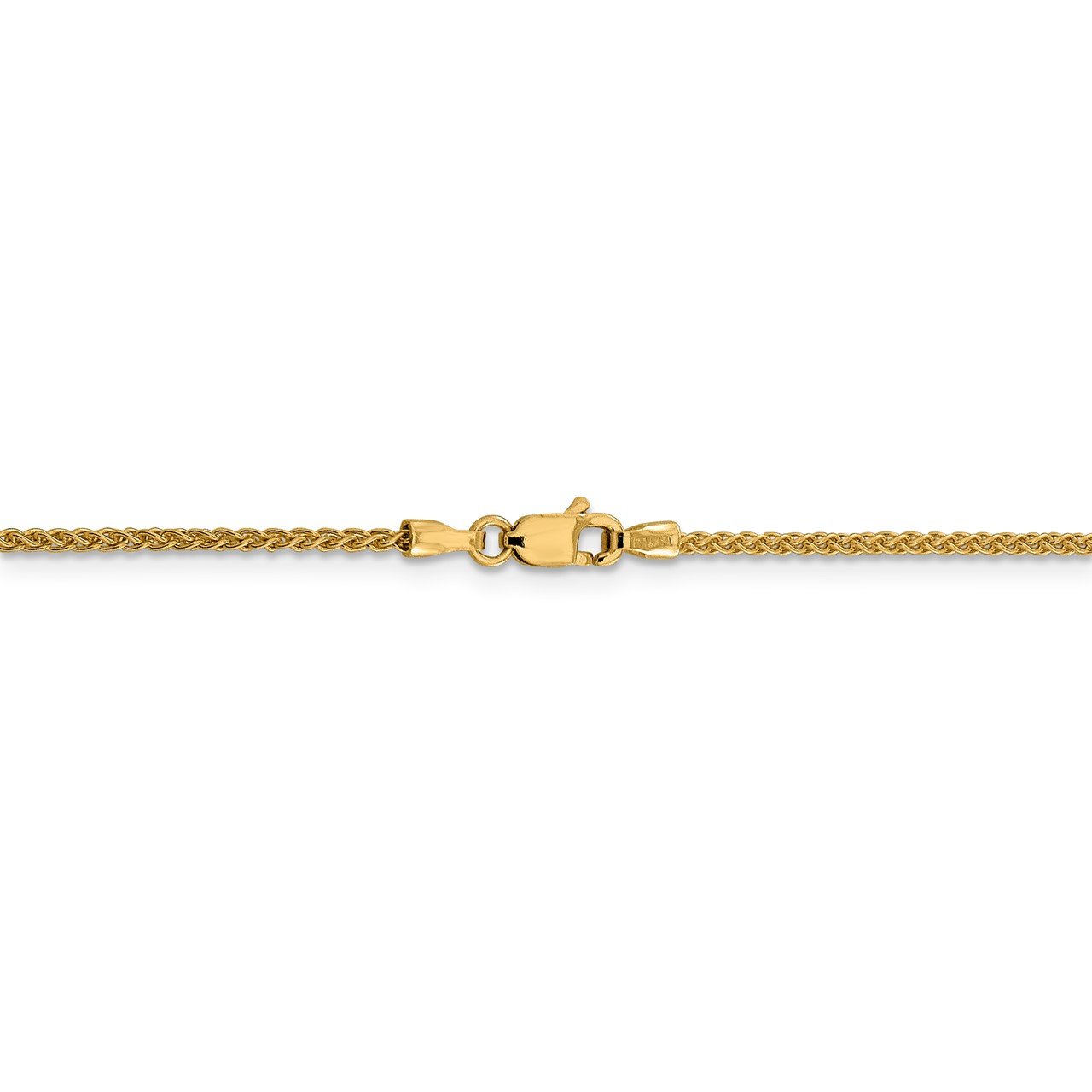 Leslie's 14K 1.5mm Spiga (Wheat) Chain-3