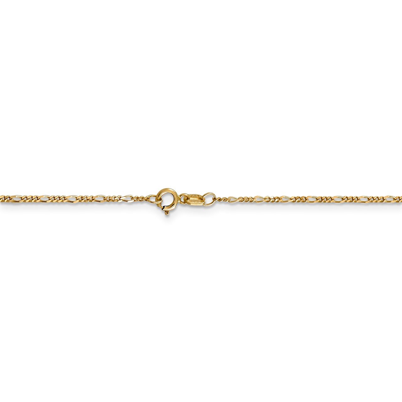 Leslie's 14K 1.25mm Flat Figaro Chain-3