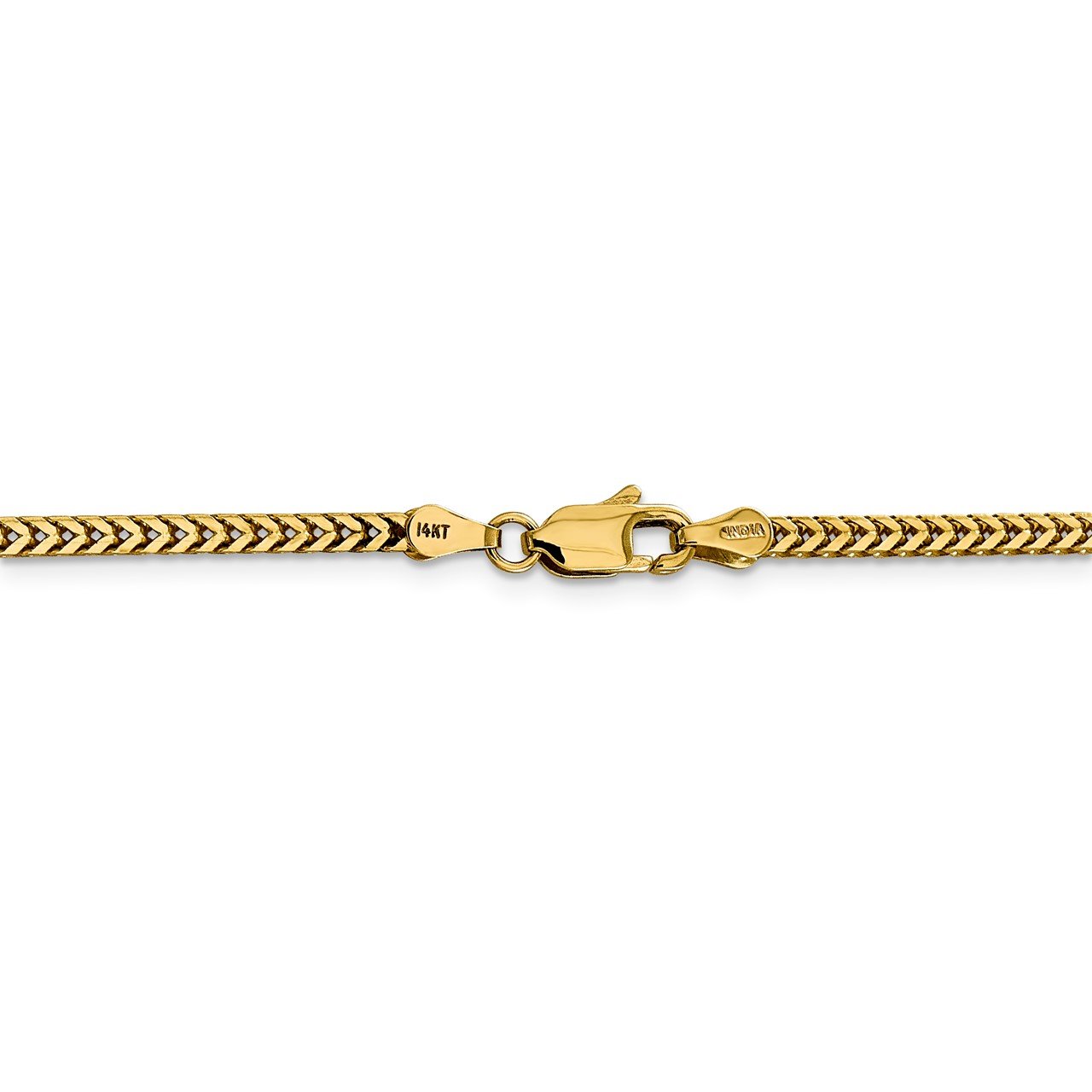 14k 2.3mm Franco Chain-3